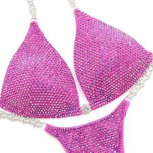 Angel Competition Bikinis Pretty in Pink Medium Molded/Pro.